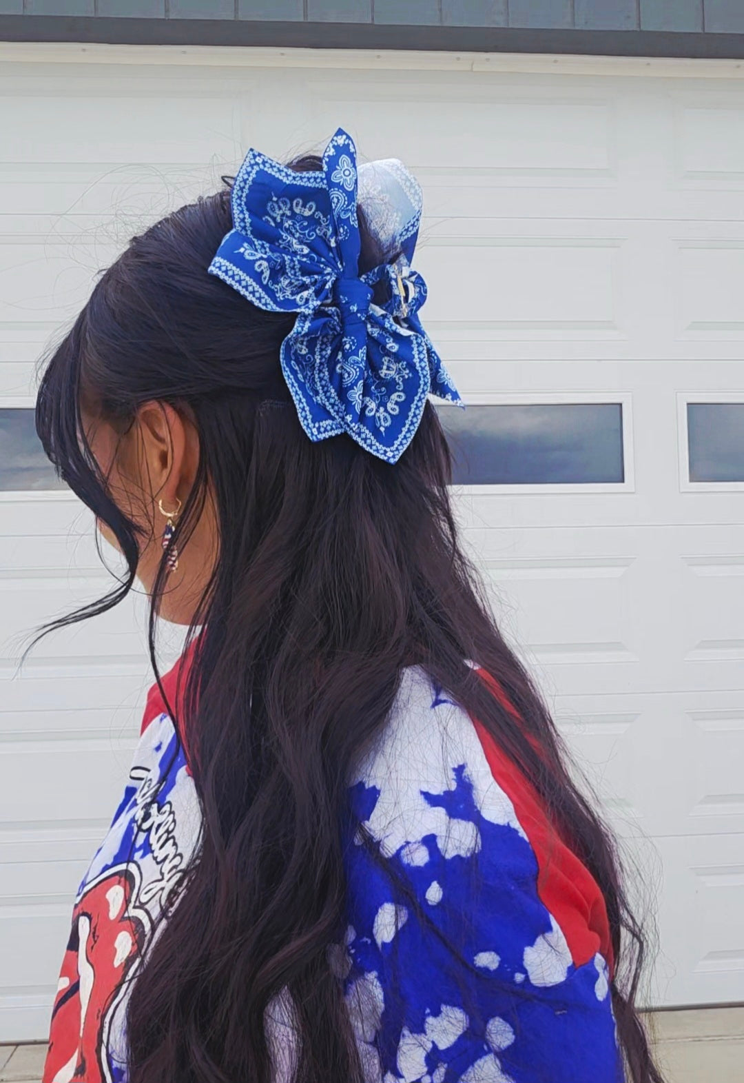 Bandana Claw Clip