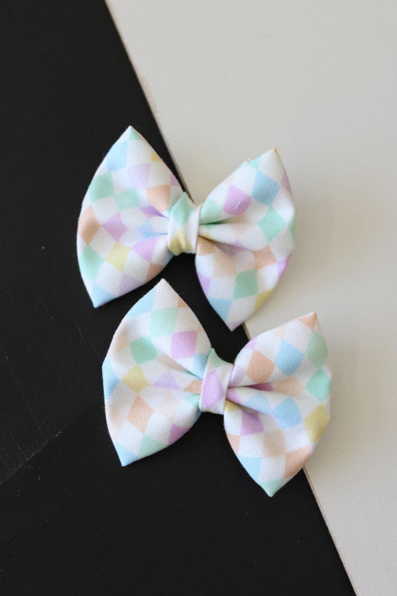 Spring Mini Bow Clips