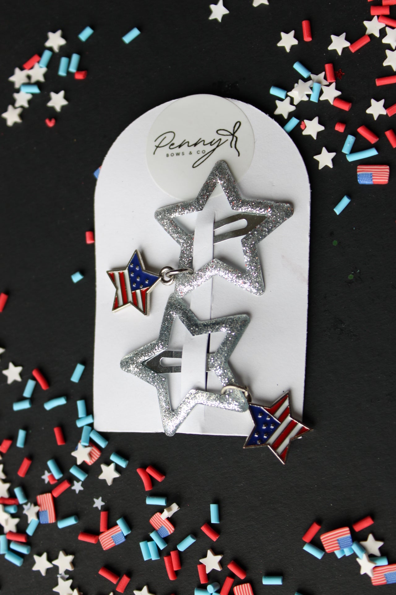 Star Charm Barretts