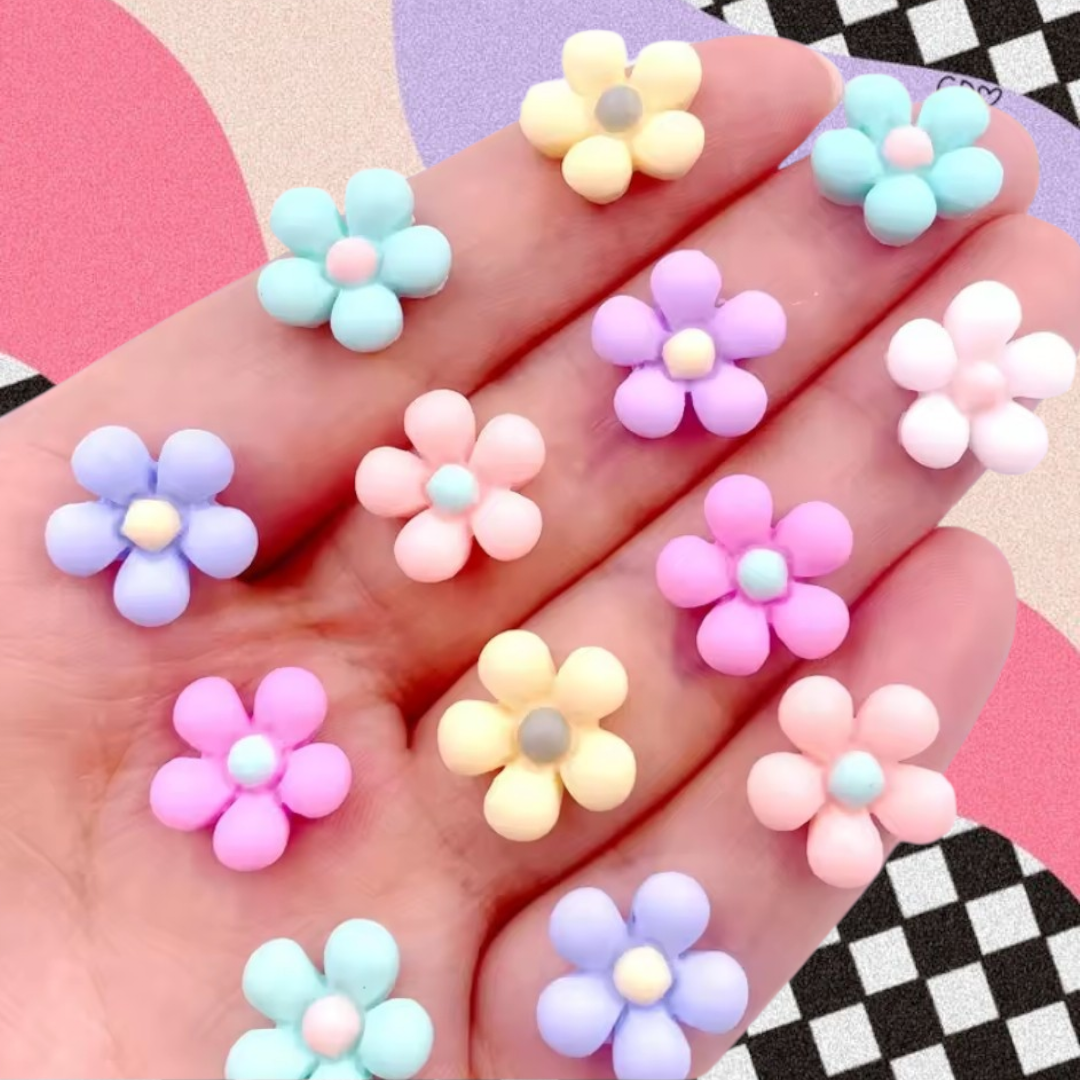 Spring Mini Bow Clips