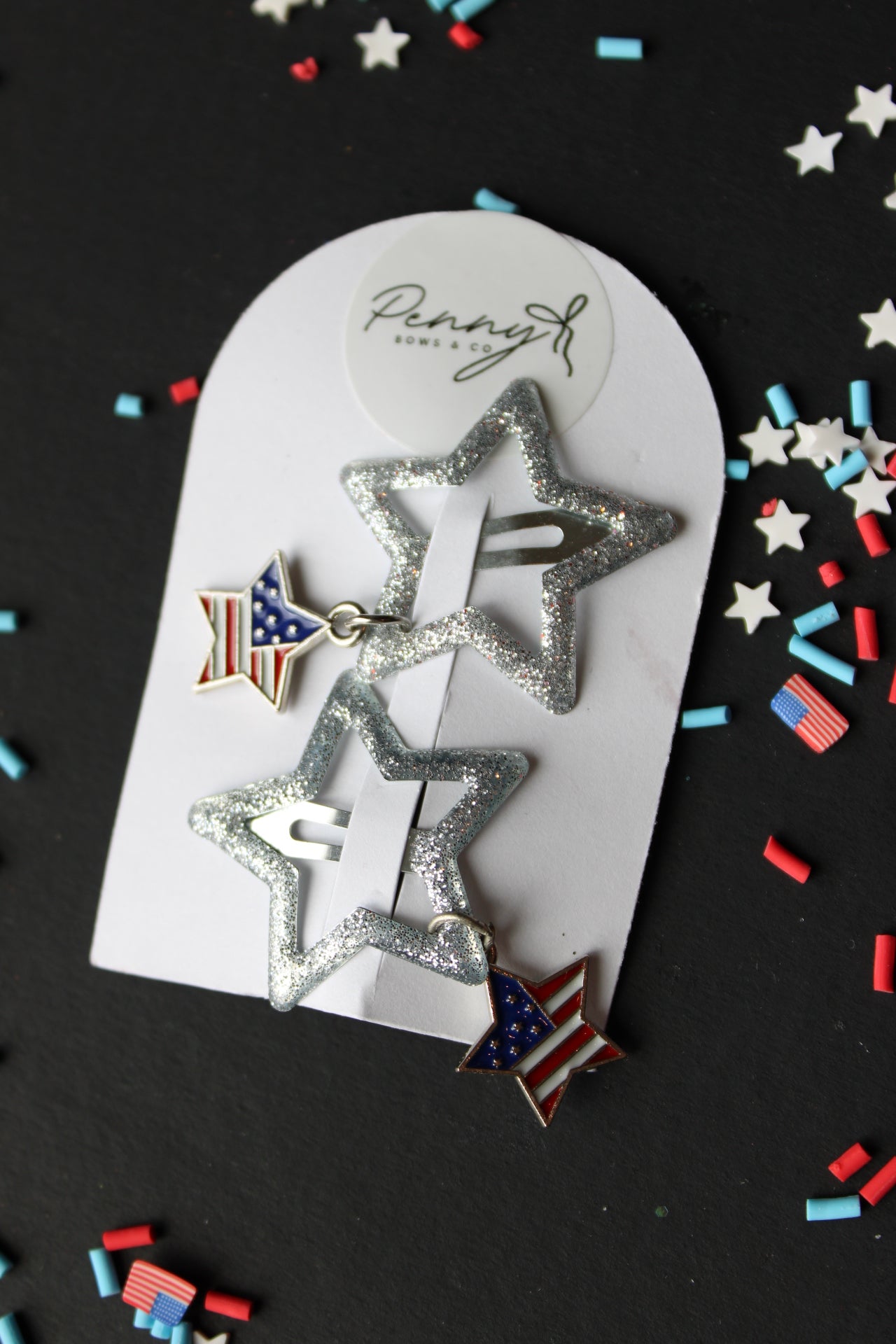 Star Charm Barretts