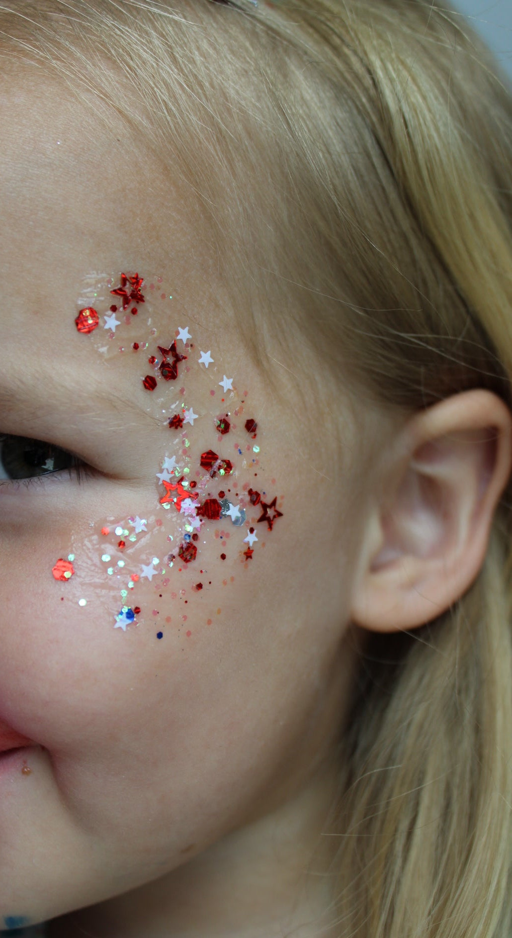 4th of July Hair Glitter