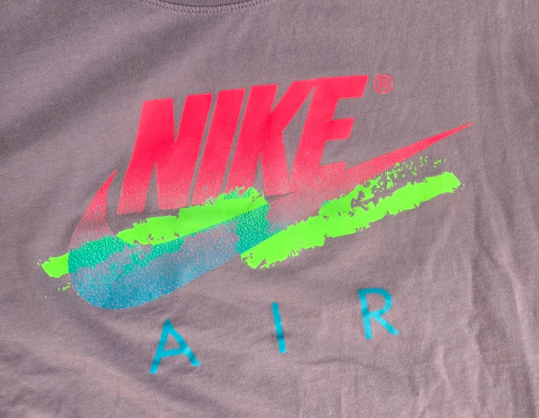 Neon Nike Patchwork Hoodie (Mockup)