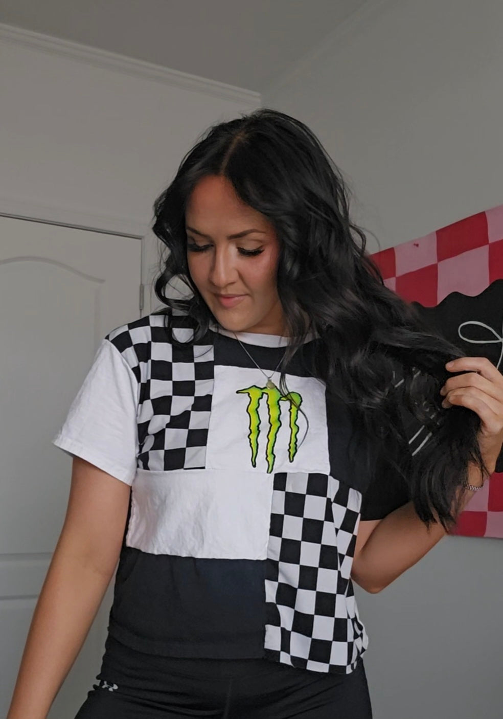 Monster Patchwork Tee- Adult