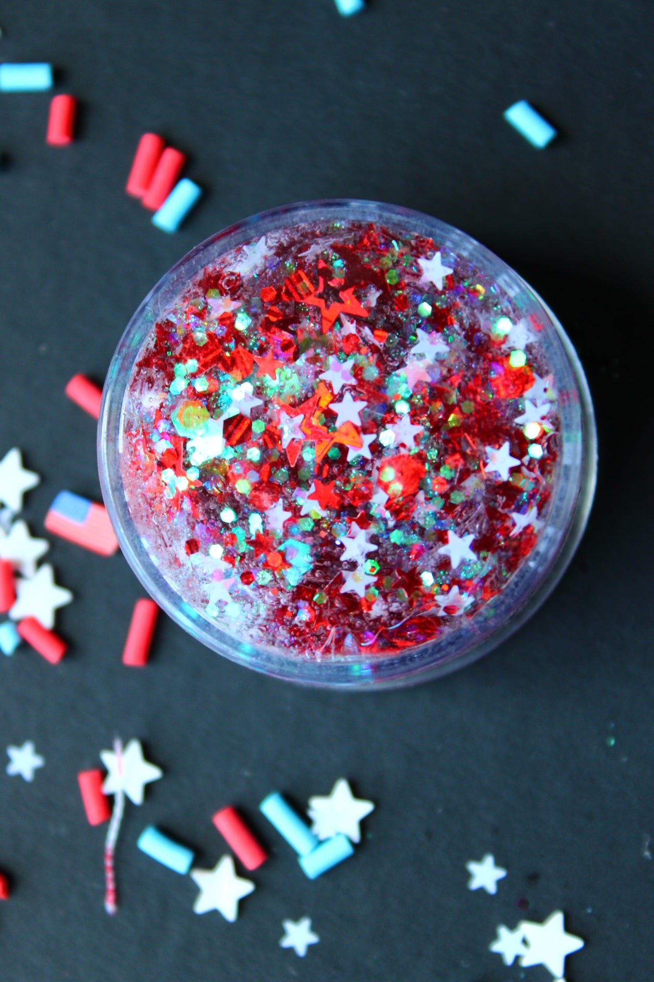 4th of July Hair Glitter