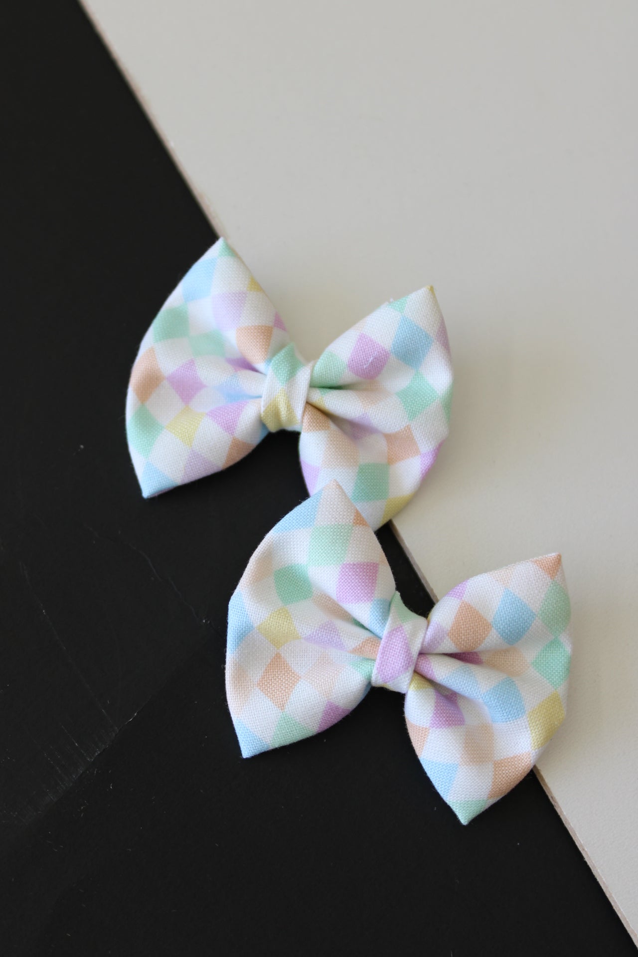 Spring Mini Bow Clips
