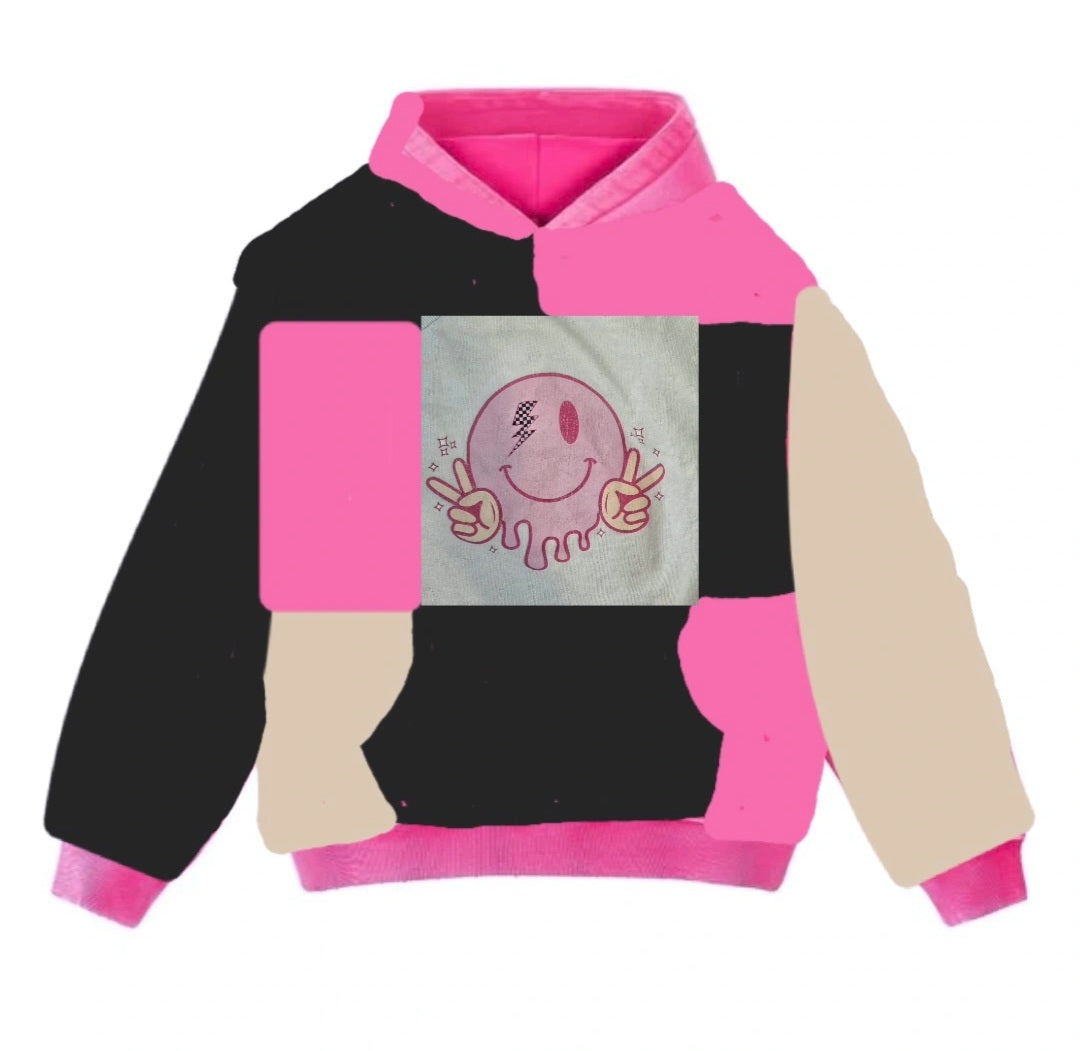 Overstimulated Mom + Mini Hoodie Set (Mockup)