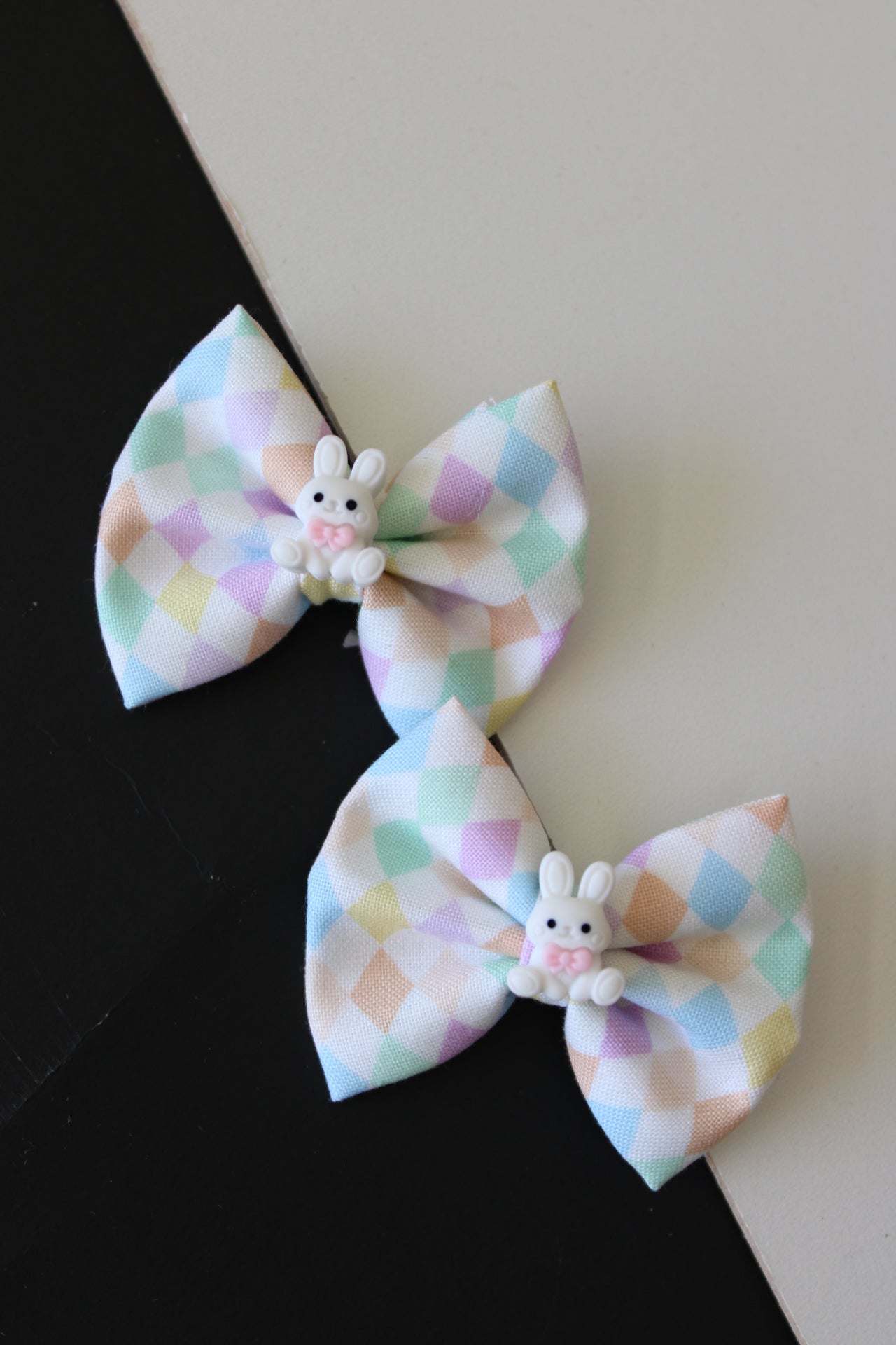 Spring Mini Bow Clips