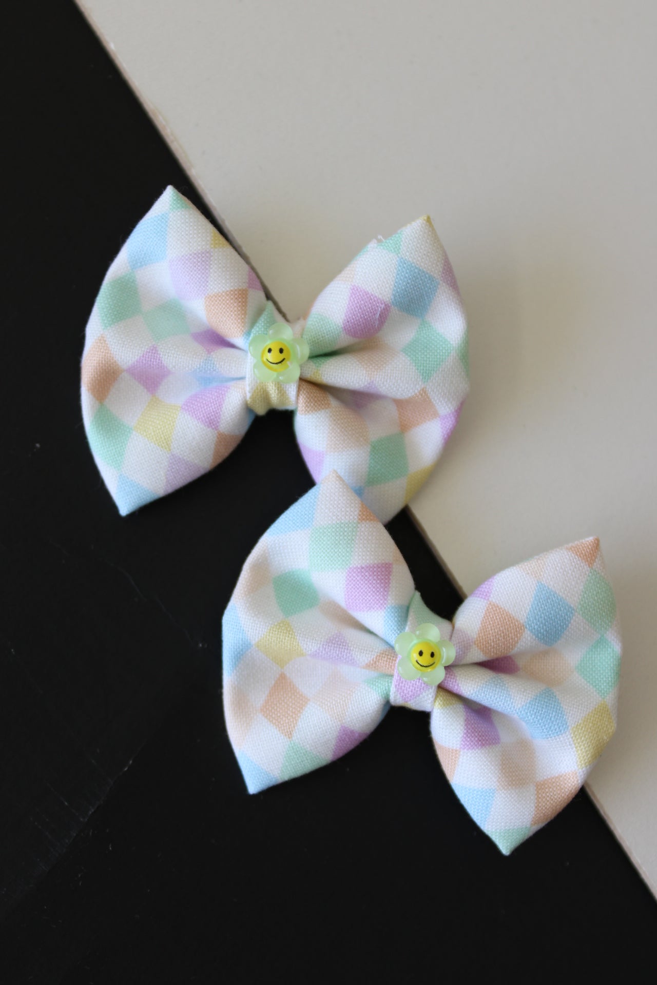 Spring Mini Bow Clips